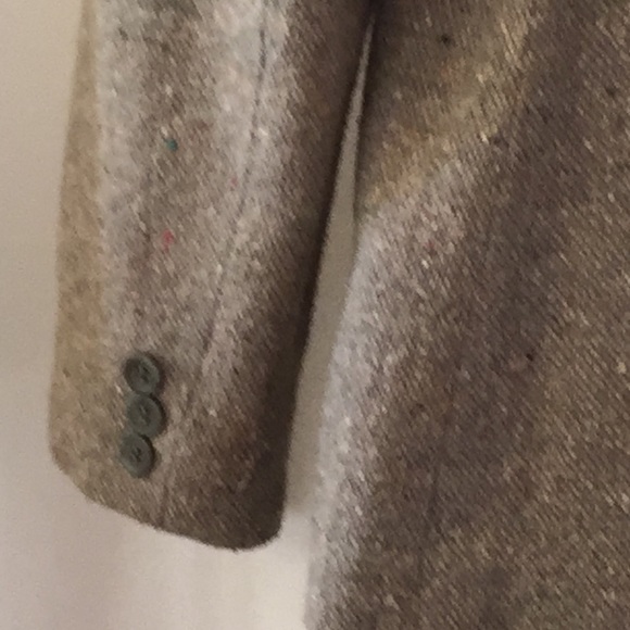 Vintage Ira Joyce Sage Green Wool Blend Blazer - Picture 3 of 5